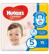 Huggies Unistar Base 5 15pz