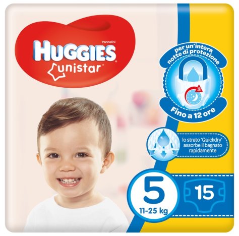 Huggies Unistar Base 5 15pz