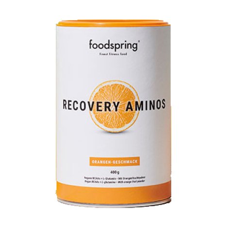 FOOD SPRING Gmbh Recovery aminos arancia 400g