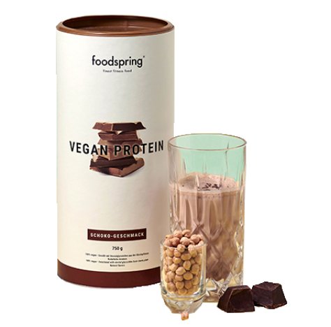 FOOD SPRING Gmbh Proteine vegane cioccolato 750g