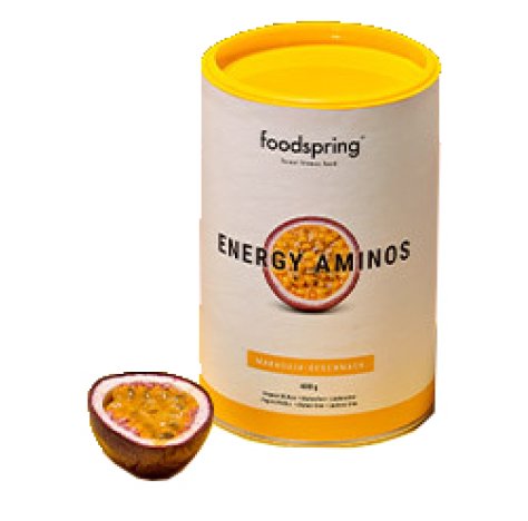 FOOD SPRING Gmbh Energy aminos maracuja 400g