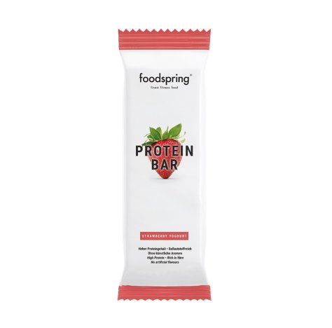 FOODSPRING GmbH Protein barretta yogurt fragola 60g