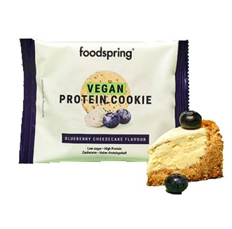FOOD SPRING Gmbh Cookie vegano proteico cheesecake mirtillo