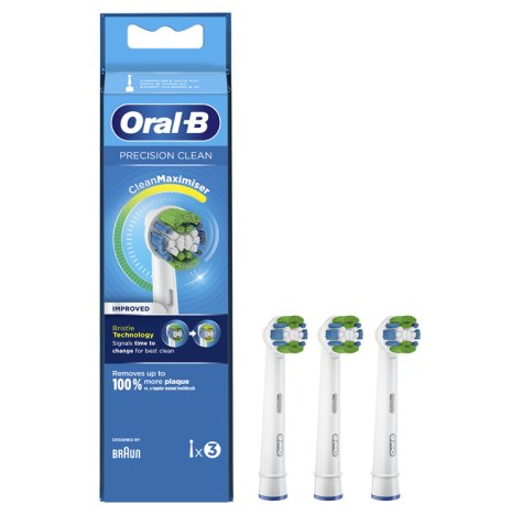 PROCTER & GAMBLE Srl Oral b testine di ricambio precision clean 3 pezzi