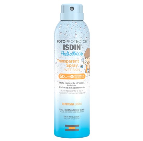 ISDIN FOTOPROTECTOR PEDIATRICS TRANSPARENT SPRAY WET SKIN 250ML