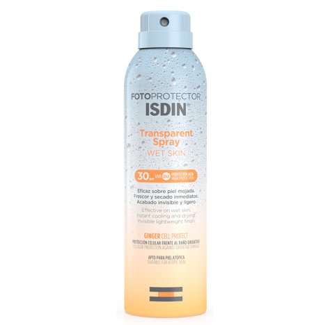 Isdin Fotoprotector Transparent Spray Corpo Wet Skin SPF30 250ml 