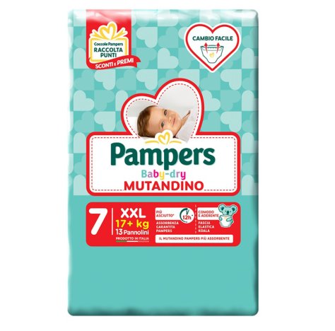 FATER SpA Pampers Baby Dry Pannolino a Mutandina Xxl Small Pack 13 Pezzi
