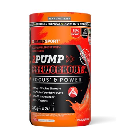 NAMEDSPORT Srl Named Sport - 2 Pump Preworkout 300g 