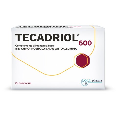 LOLI PHARMA TECADRIOL 600 INT 20CPR 20G