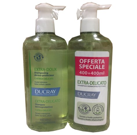 Ducray Extra Del Sh Der2x400ml