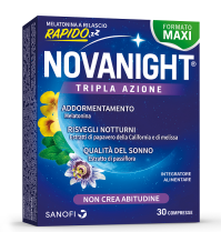 OPELLA HEALTHCARE ITALY Srl Novanight 30 compresse rilascio rapido new