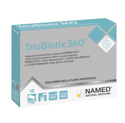 NAMED Srl "Named Triobiotix 360 Integratore per Benessere Intestinale 10 Bustine"_