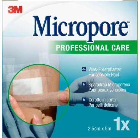 MICROPORE SURG T M5X25MM DI