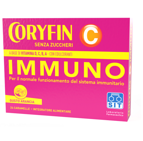 SIT LABORATORIO FARMAC. Srl Coryfin C immuno 24 caramelle