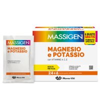 MARCO VITI FARMACEUTICI SpA Massigen Magnesio Potassio 24 + 6 Bustine