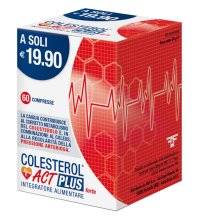 F&F Colesterol Act Plus Forte 60 Compresse