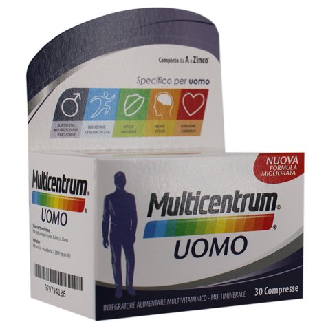 MULTICENTRUM UOMO 30CPR GMM