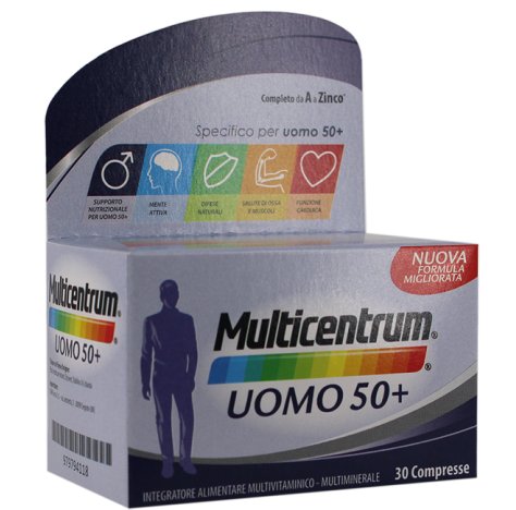 MULTICENTRUM UOMO 50+ 30CPR GMM