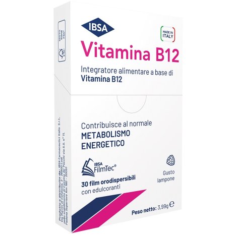 IBSA FARMACEUTICI ITALIA Srl VITAMINA B12 IBSA 30FILM ORALI