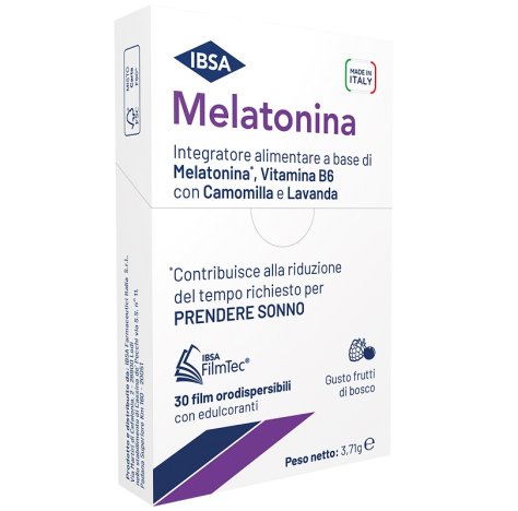 IBSA FARMACEUTICI ITALIA Srl MELATONINA IBSA 30 FILM ORALI