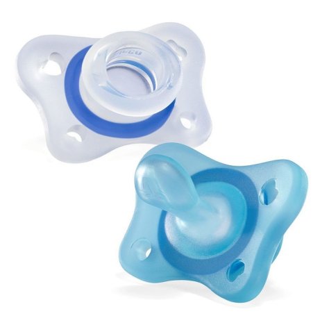 CHICCO (ARTSANA SPA) CHICCO GOMMOTTINO BOY SILICONE 2-6 MESI 2 PEZZI