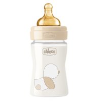 CHICCO (ARTSANA SpA) CHICCO BIBERON ORIGINAL 150ML VETRO 1 FORO 1 FORO UNISEX CON TETTARELLA IN CAUCCIU'