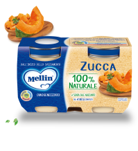 MELLIN-OMO ZUCCA 2X125G