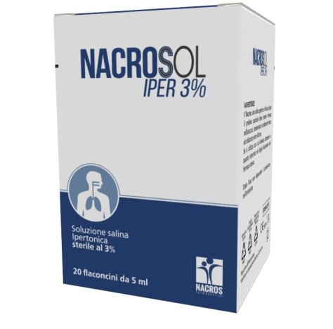 NACROSOL IPER 3% 20F FISIOL5ML