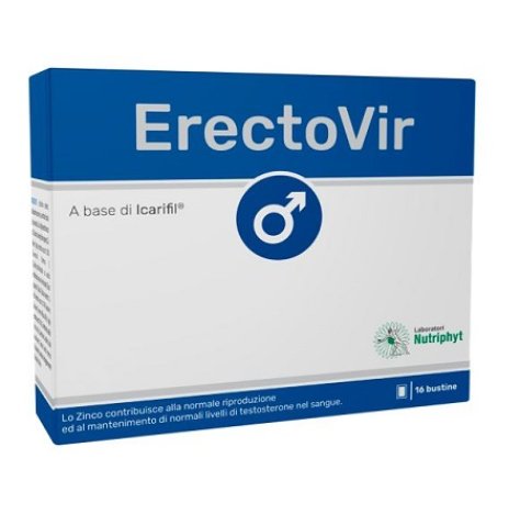 ANVEST HEALTH SRL Erectovir rimedio per migliorare l'attività sessuale maschile 16 bustine