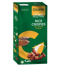 GIUSTO S/G RICE CRISPIES CACAO