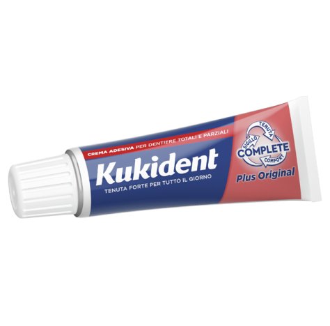 Kukident Complete Plus Original Crema Adesiva 40g