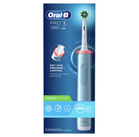 PROCTER & GAMBLE Srl Oral b spazzolino elettrico blu pro 3