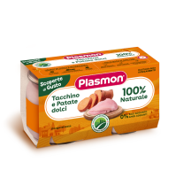 PLASMON (HEINZ ITALIA SpA) Plasmon omogenizzato tacchino e patate 2x120g   