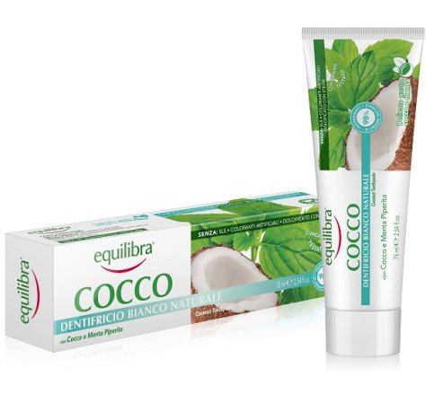 EQUILIBRA Srl Equilibra cocco dentifricio bianco naturale