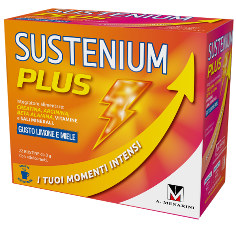 Sustenium plus limone miele 22 bustine 