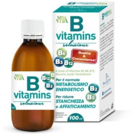 PALADIN PHARMA Sanavita B vitamins soluzione 100ml