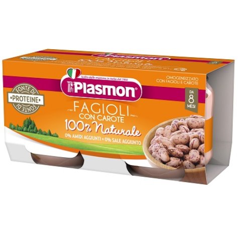 PLASMON (HEINZ ITALIA SpA) Omogenizzato fagioli borlotti 2 pezzix80g