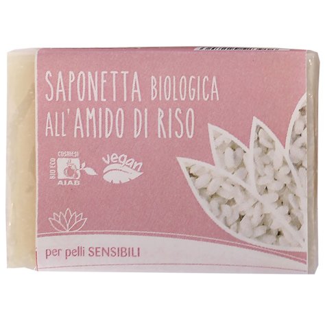 SAPONETTA AMIDO RISO BIO BAULE