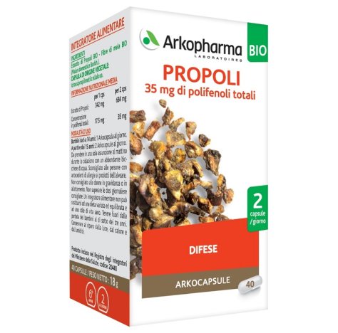 ARKOCAPSULE PROPOLI BIO 40CPS