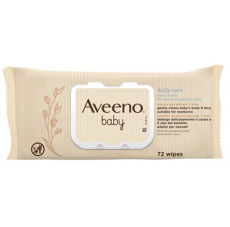 JOHNSON & JOHNSON SpA Aveeno Baby Salviettine 72pz