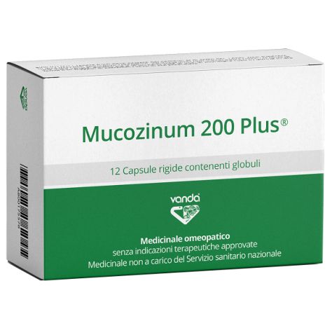 MUCOZINUM 200 PLUS 12CPS