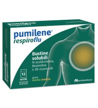 MONTEFARMACO OTC Spa Pumilene Respiroflu 12 bustine