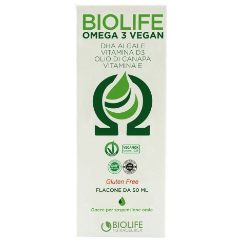 BIOLIFE OMEGA 3 VEGAN 50ML