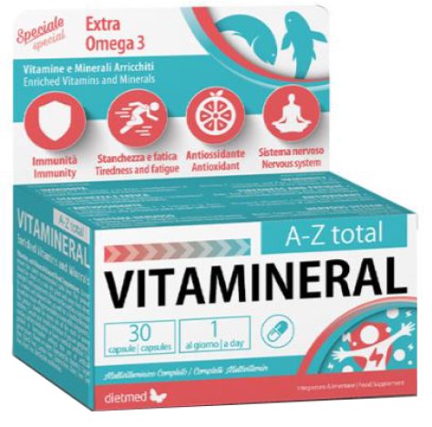 Vitamineral Az Total 30cps