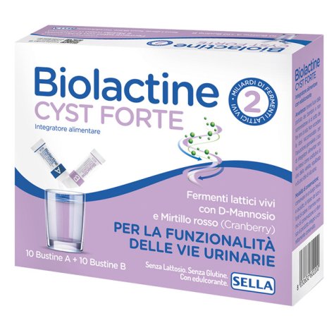 SELLA Srl Biolactine cyst forte 10 bustine