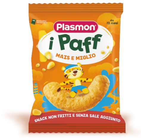 PLASMON (HEINZ ITALIA SpA) Plasmon dry snack paff mais e miglio
