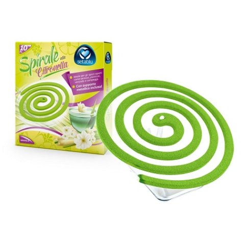 ESSECI ITALIA Srl Setablu Spirale Citronella 10 pezzi