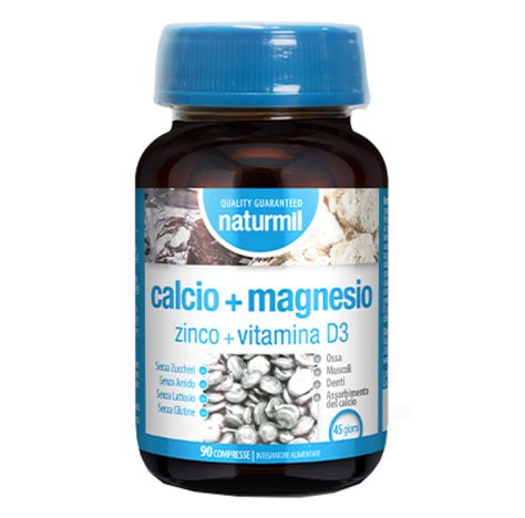 DIETMED ITALIA Srl Naturmil Calcio+magnesio+zinco