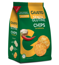 GIUSTO S/G CHIPS ARRABBIATA40G