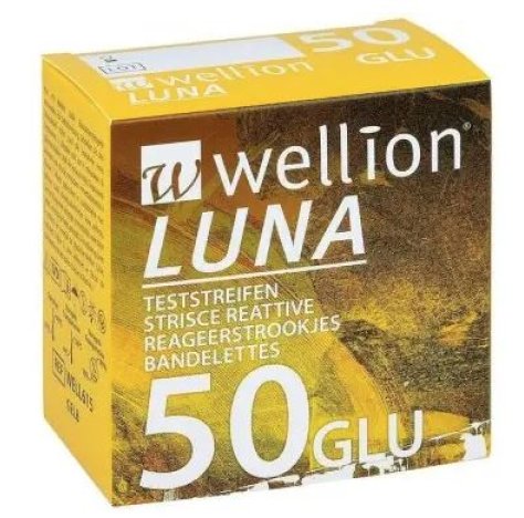 WELLION LUNA 50 STRIPS  GLICEM